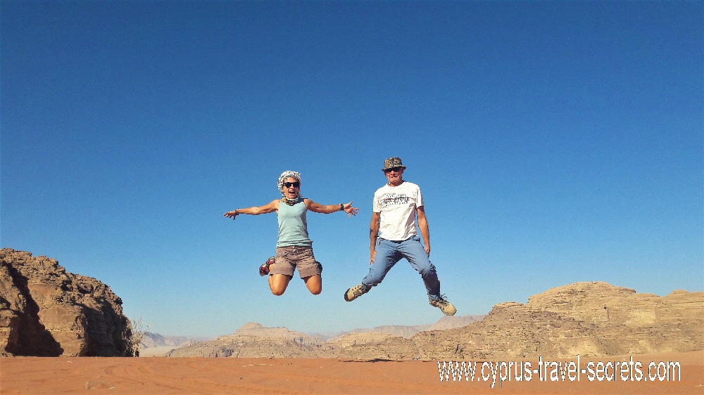 Fun in Wadi Rum