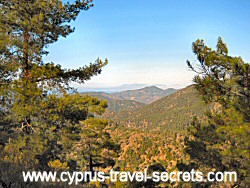 view from horteri trail to north cyprus