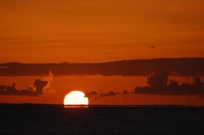 Sunset over Akrotiri peninsula