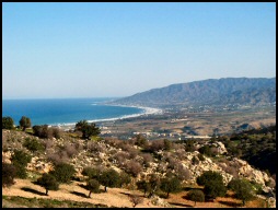 View to Chrysochous bay