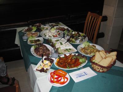 Cyprus Meze at Windmills Restaurant Protaras