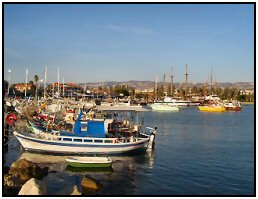 Paphos harbour picture