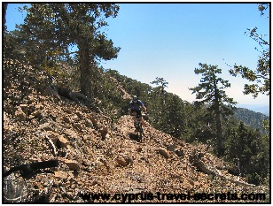 Atalante trail Troodos mountains